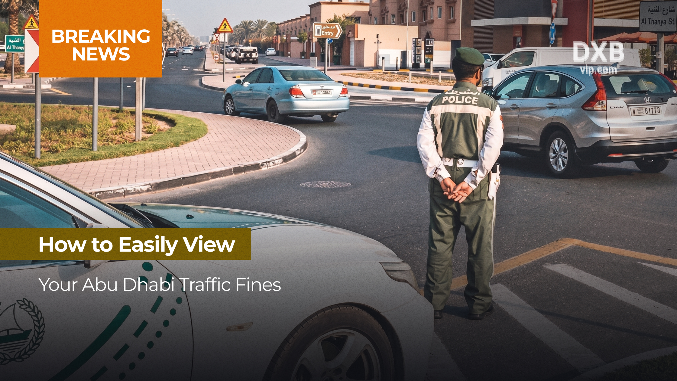 How to Easily View Your Abu Dhabi Traffic Fines
